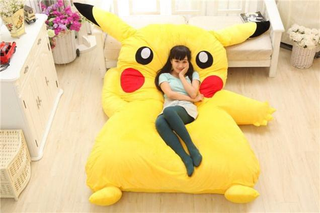 Illustration for article titled The Pikachu Bed of Your Dreams
